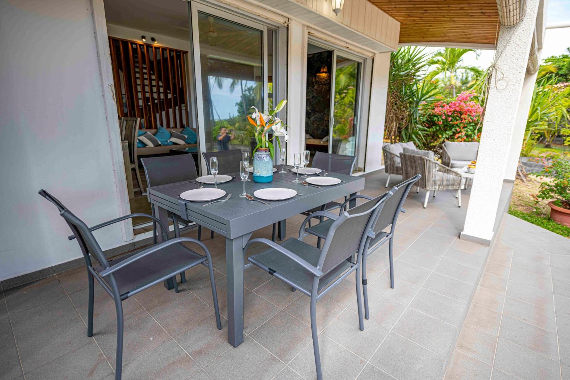 Villa & Bungalow 'Coco Des Sables' Les Pieds Dans L'Eau La Saline Les Bains Exterior foto